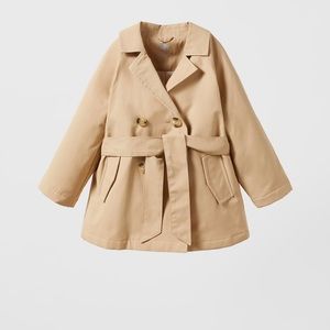 Zara kids trench coat, for size 4-5 yrs old